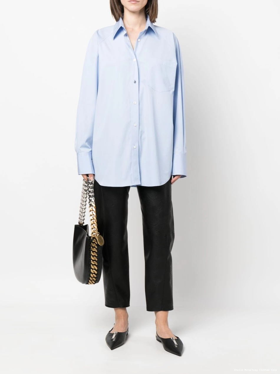 Cheap shirt Women cotton McCartney oversized Stella long-sleeve 0801